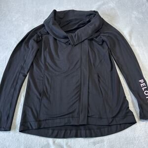 Lululemon Peloton Coast Easy Wrap Misty Merlot Coat Jacket size 8 Turtle Neck